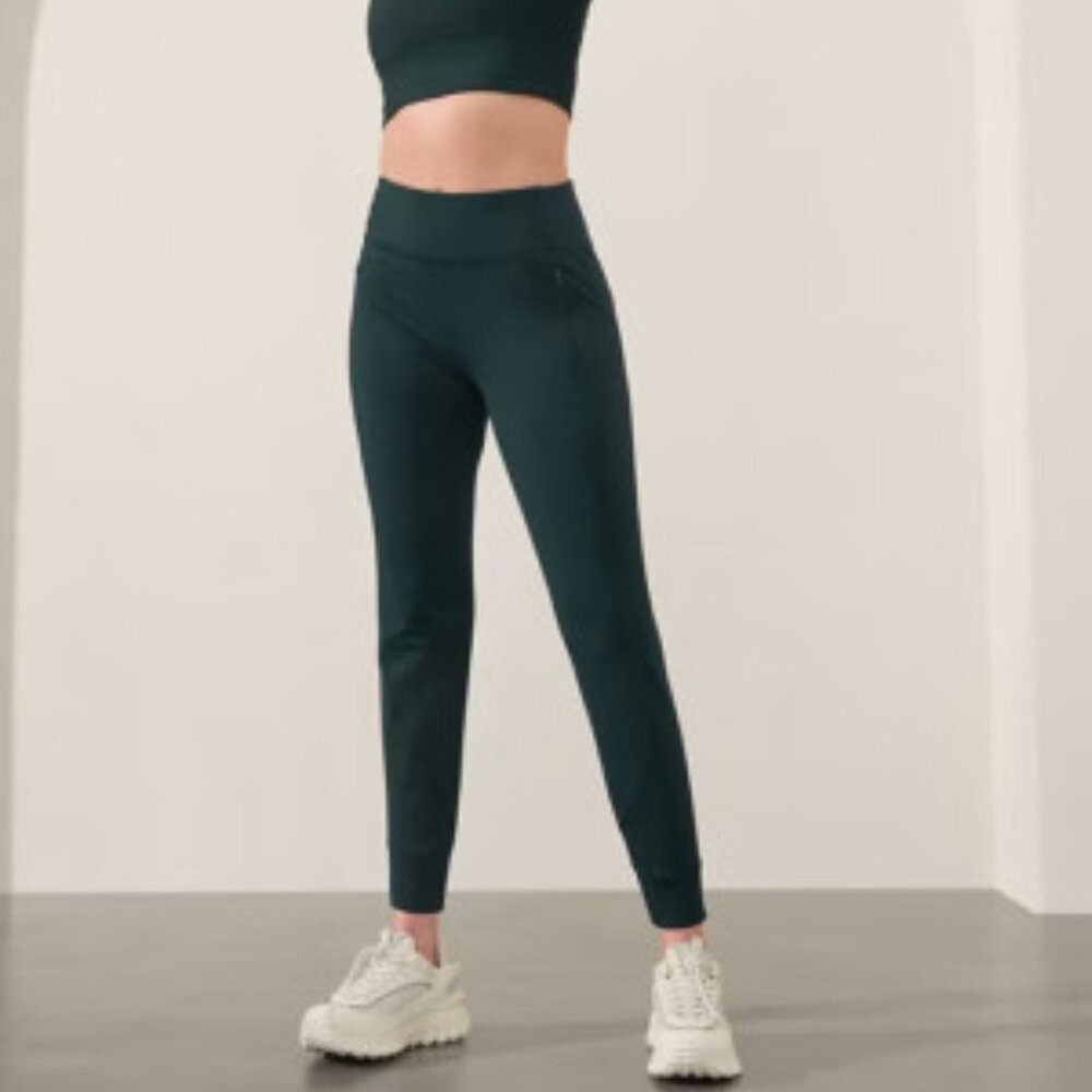 Rainier Mid Rise Jogger - Cypress Green